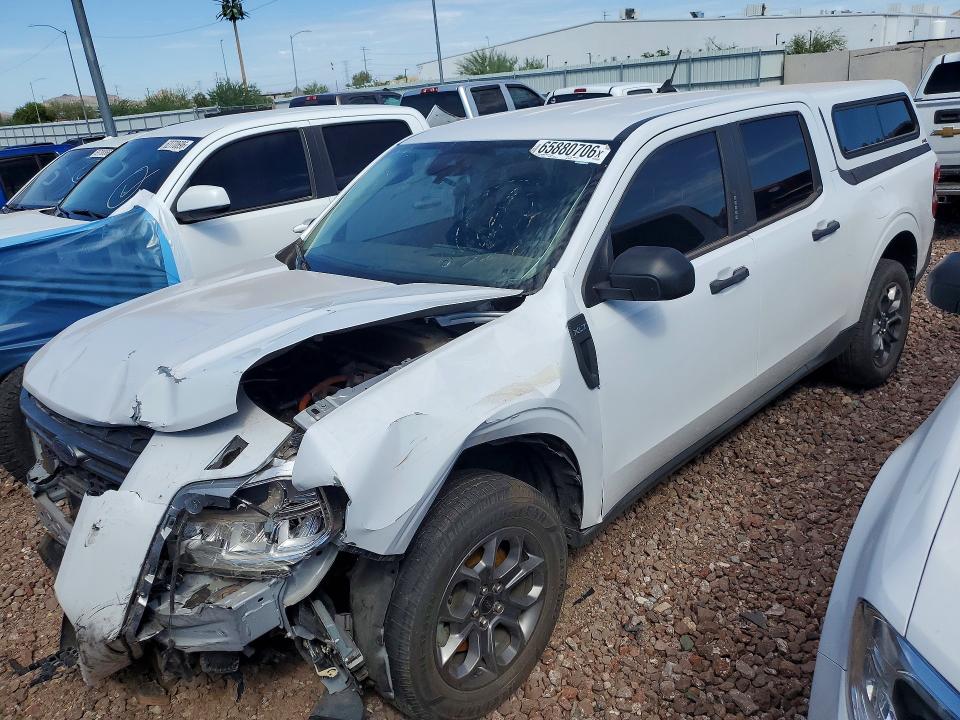 Photo 1 from auction – 2022 FORD MAVERICK with VIN 3FTTW8E33NRA19341