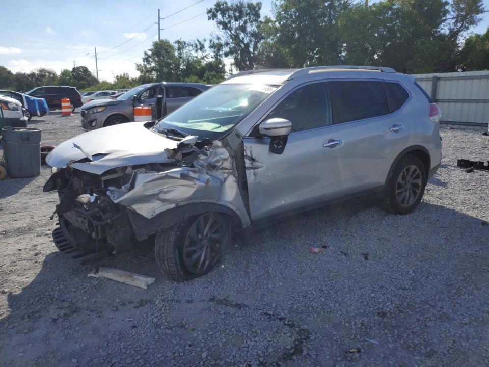 NISSAN ROGUE 2016 with VIN 5N1AT2MV4GC890620 - Photo from auction