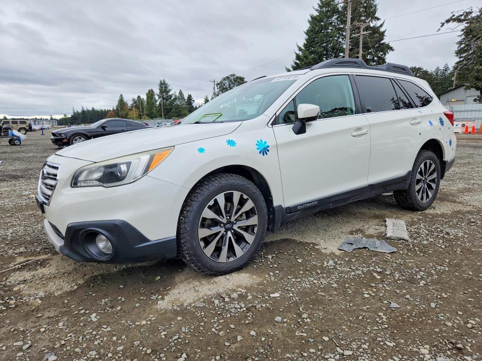 SUBARU OUTBACK 2016 with VIN 4S4BSENC7G3295833 - Photo from auction