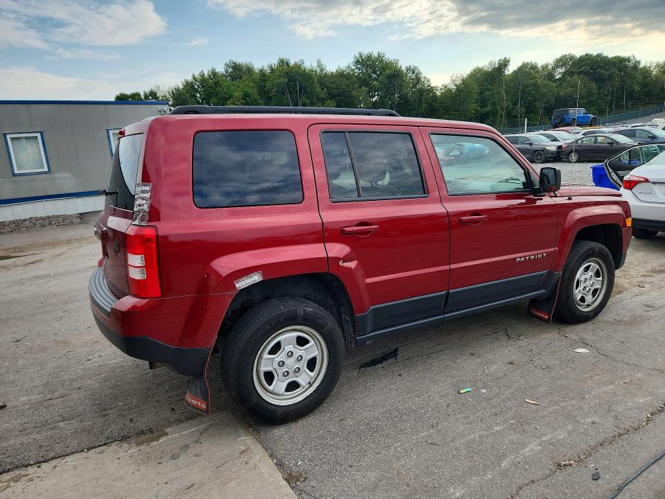 Photo 3 from auction – 2016 JEEP PATRIOT with VIN 1C4NJRBB2GD551992