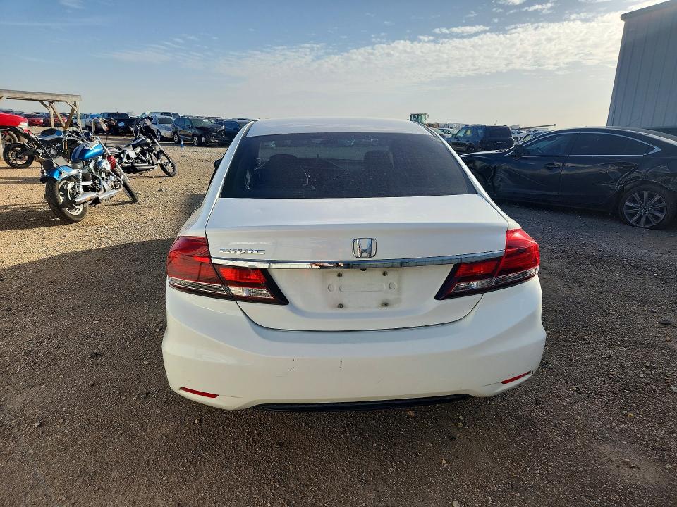 Снимка 6 от търг – 2014 HONDA CIVIC с VIN 19XFB2F88EE037096
