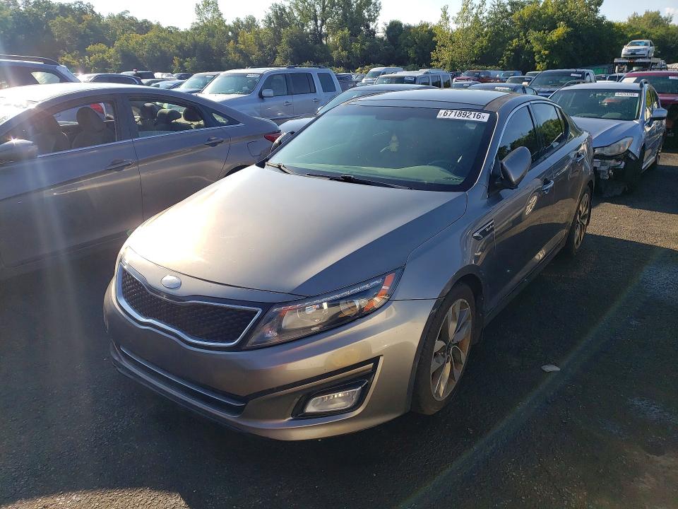 KIA OPTIMA 2014 with VIN 5XXGR4A60EG305406 - Photo from auction