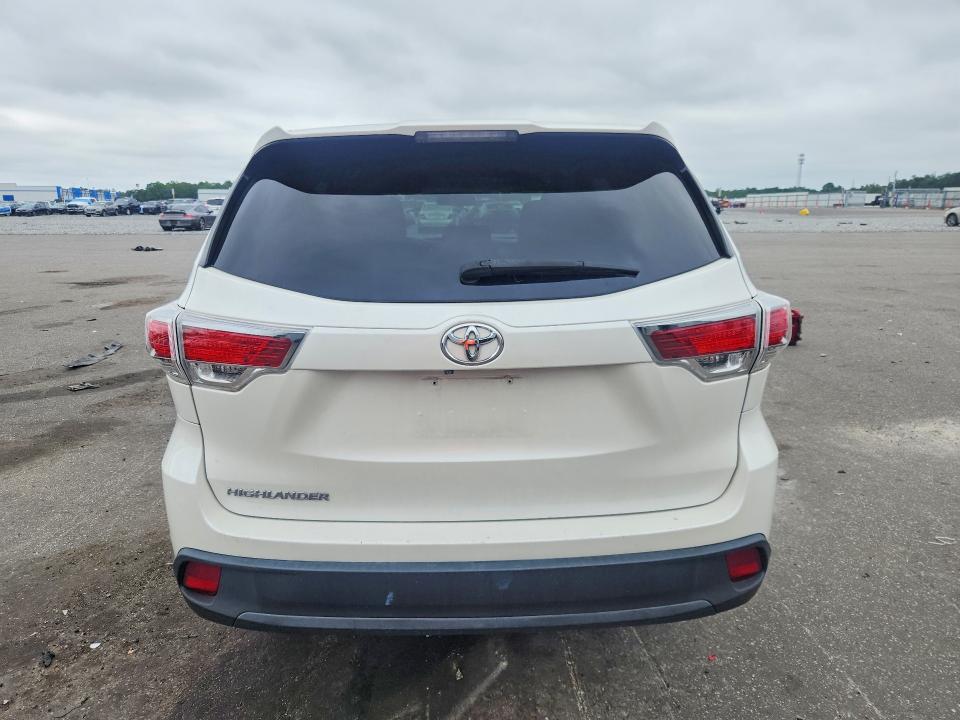 Снимка 6 от търг – 2016 TOYOTA HIGHLANDER с VIN 5TDZKRFH6GS182541