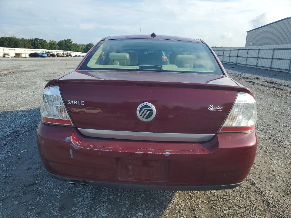 Photo 6 from auction – 2008 MERCURY SABLE with VIN 1MEHM40W08G620013
