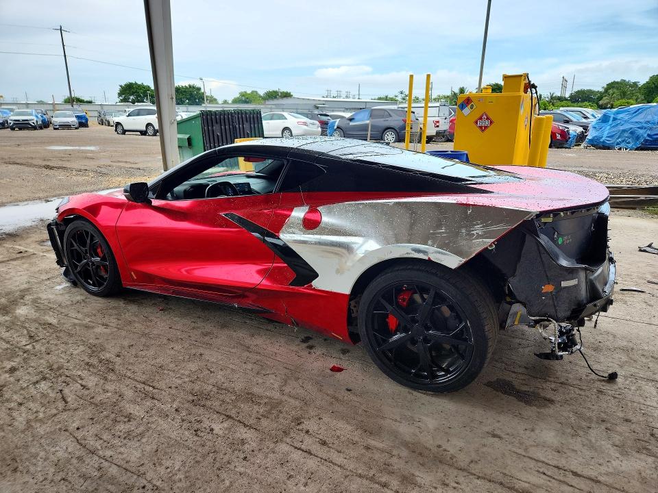 Photo 2 from auction – 2021 CHEVROLET CORVETTE with VIN 1G1YA2D41M5125762