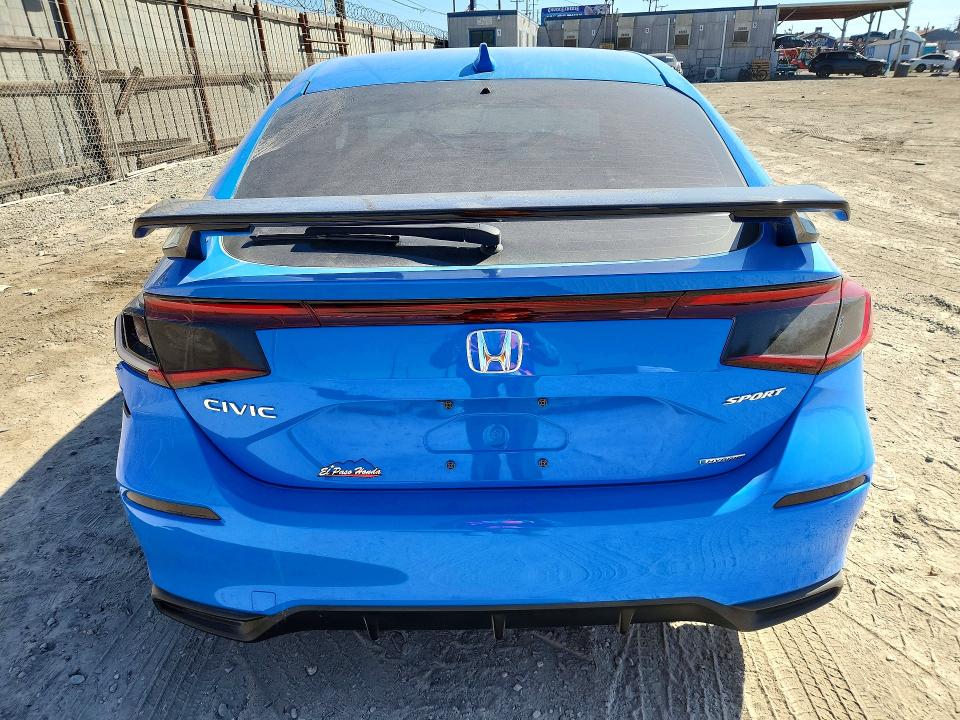 Photo 6 from auction – 2025 HONDA CIVIC with VIN JHMFL4H88SX002154