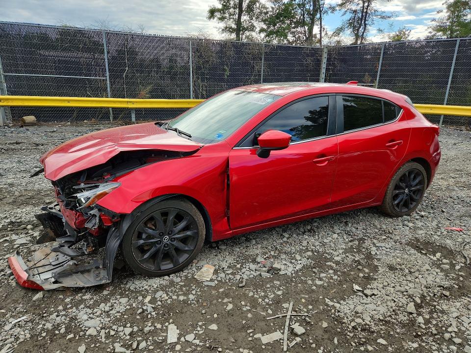 Снимка 1 от търг – 2014 MAZDA 3 с VIN JM1BM1M38E1102557