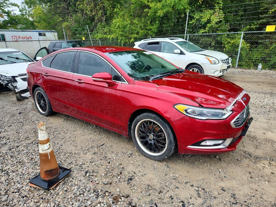Photo 4 from auction – 2017 FORD FUSION with VIN 3FA6P0K9XHR116003