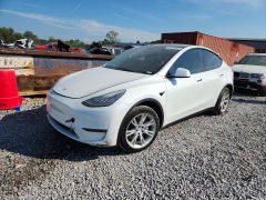 Photo 1 from auction – 2021 TESLA MODEL Y with VIN 5YJYGDEE2MF138625