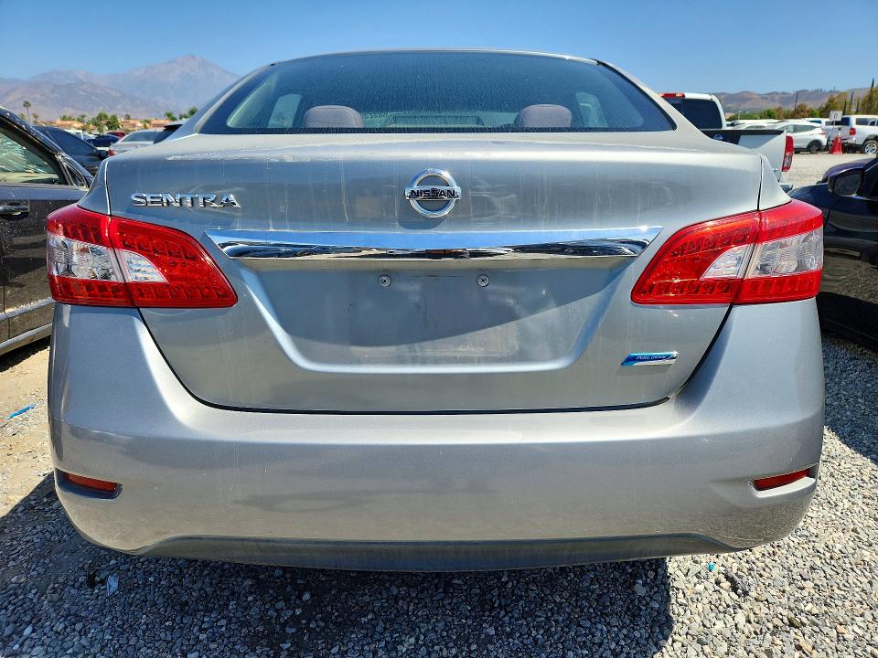 Photo 6 from auction – 2014 NISSAN SENTRA with VIN 3N1AB7AP1EL632828