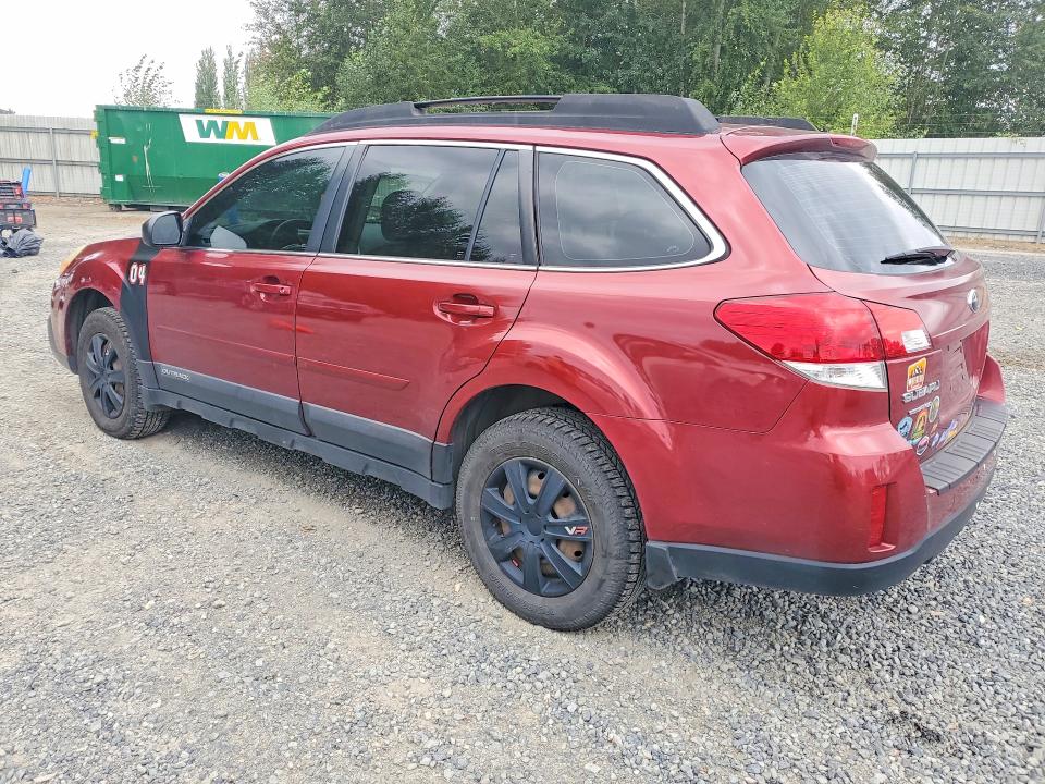 Photo 2 from auction – 2013 SUBARU OUTBACK with VIN 4S4BRCAC6D3305513