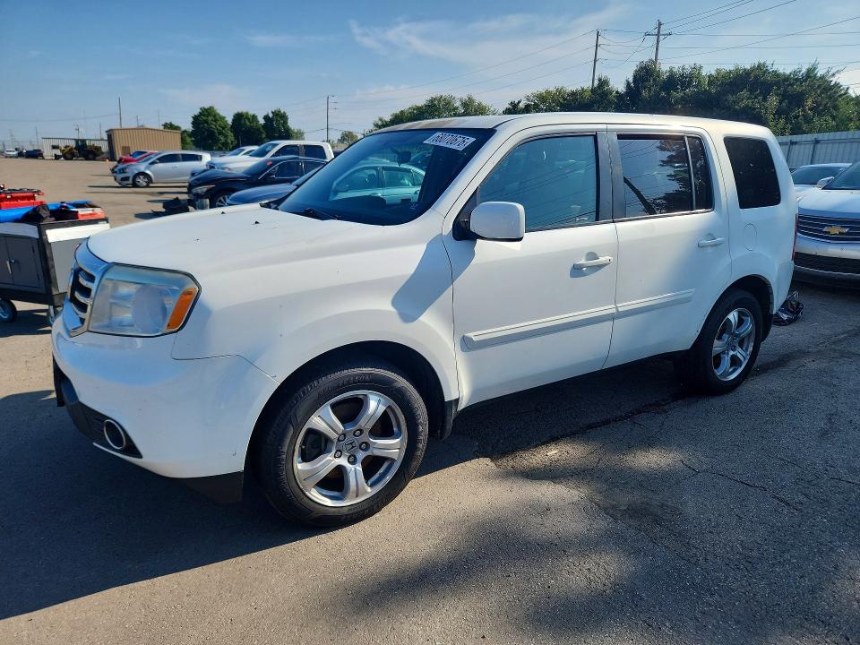 HONDA PILOT 2014 with VIN 5FNYF4H48EB046670 - Photo from auction