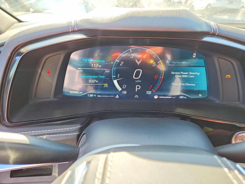 Photo 9 from auction – 2025 CHEVROLET CORVETTE with VIN 1G1YA2D46S5107447