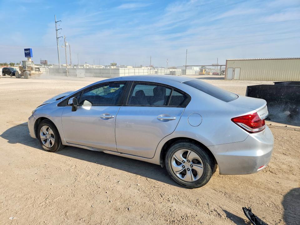Photo 2 from auction – 2013 HONDA CIVIC with VIN 2HGFB2F56DH569442