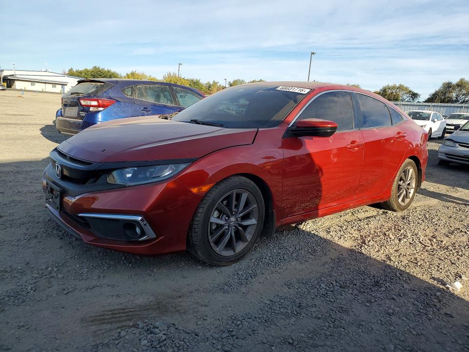 HONDA CIVIC 2020 with VIN 19XFC1F3XLE200680 - Photo from auction