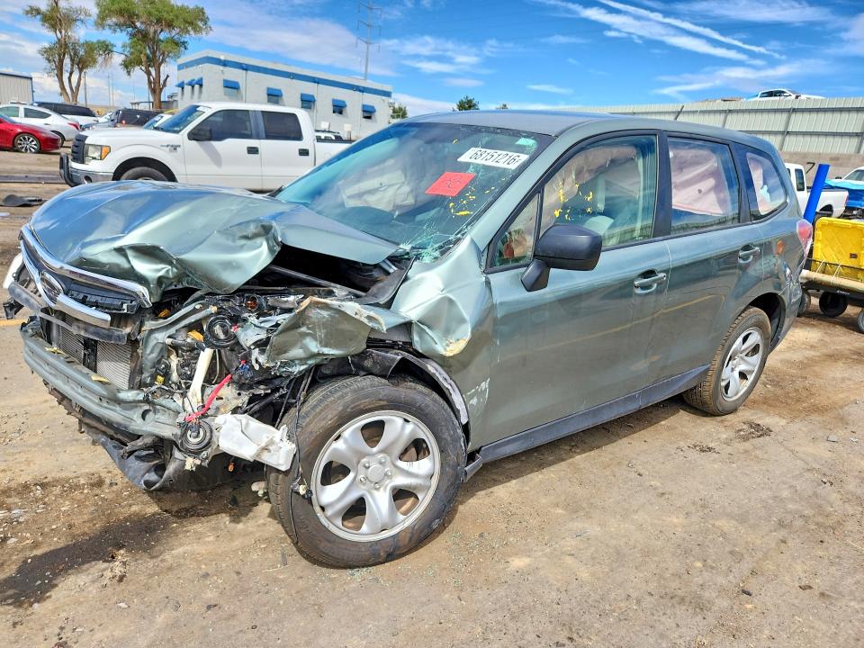 SUBARU FORESTER 2015 with VIN JF2SJAACXFH461089 - Photo from auction