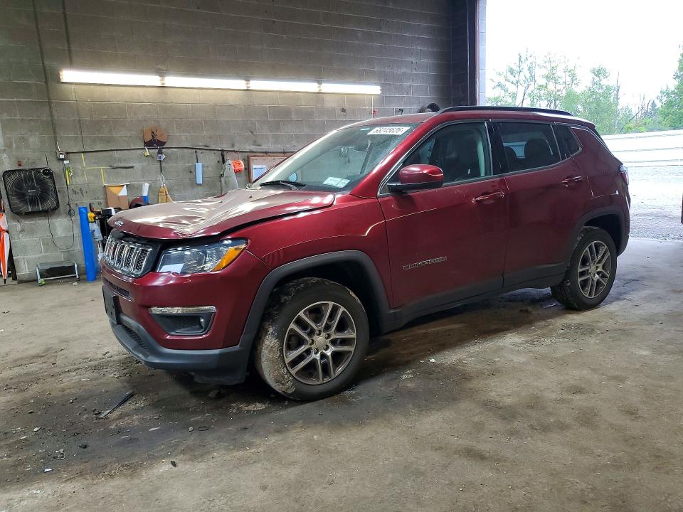JEEP COMPASS 2020 с VIN 3C4NJDBBXLT255321 - Снимка от търг