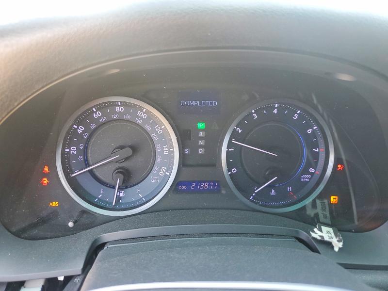 Photo 9 from auction – 2011 LEXUS IS with VIN JTHBE5C24B5027937