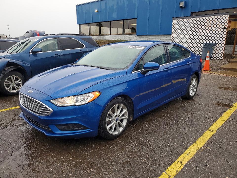 FORD FUSION 2017 with VIN 3FA6P0HD9HR333750 - Photo from auction