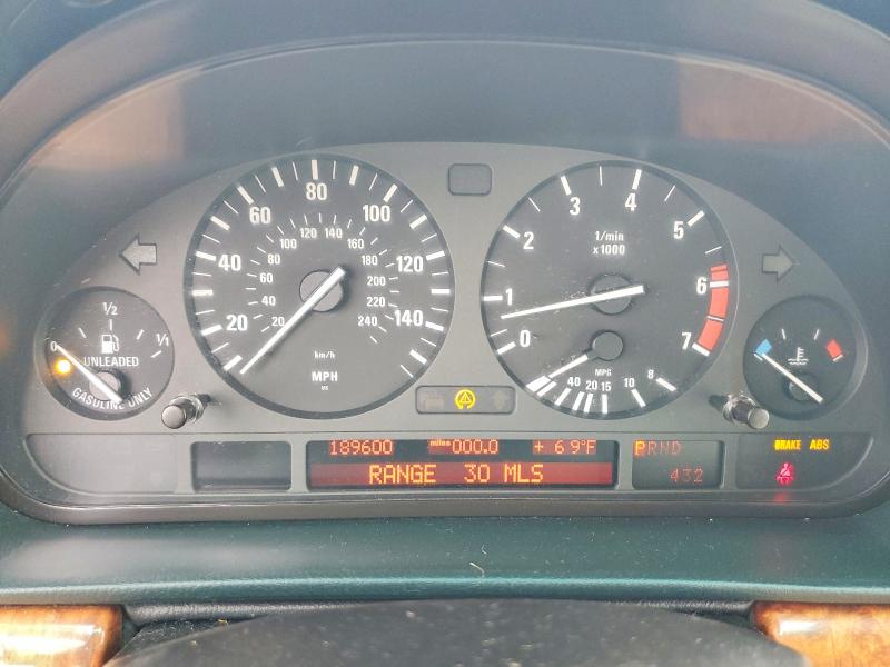 Foto 9 de la subasta – 2001 BMW 740 con VIN WBAGH83441DP22440