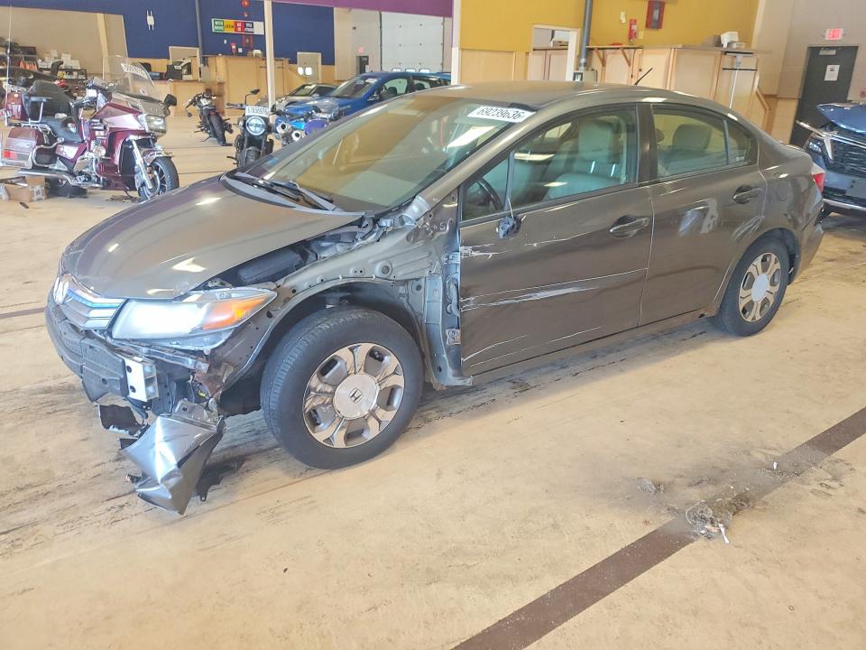 Foto 1 de la subasta – 2012 HONDA CIVIC con VIN JHMFB4F32CS004796