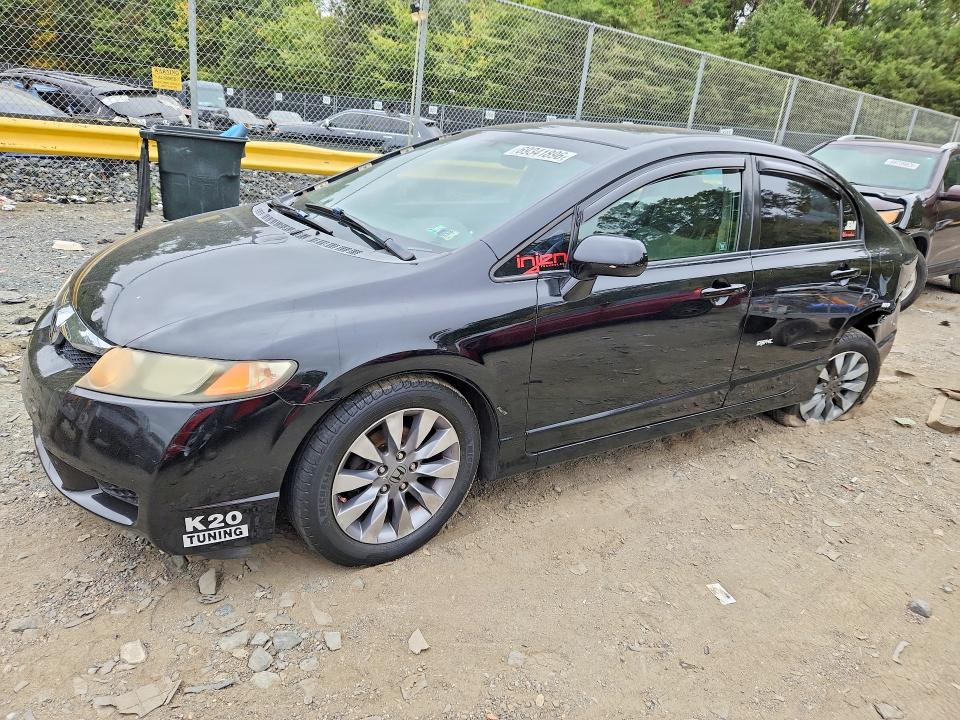 HONDA CIVIC 2009 with VIN 2HGFA16879H351220 - Photo from auction