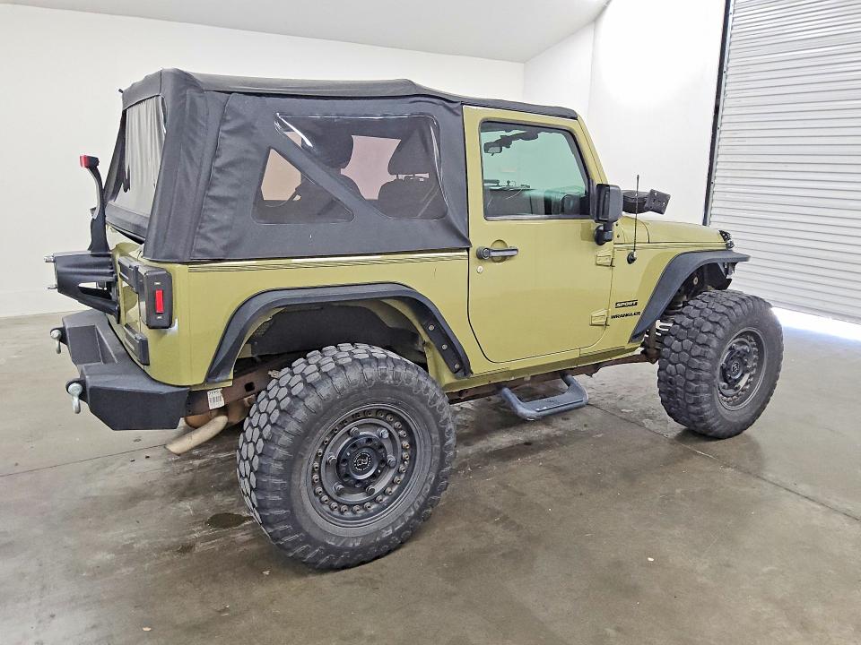 Photo 3 from auction – 2013 JEEP WRANGLER with VIN 1C4AJWAGXDL693955