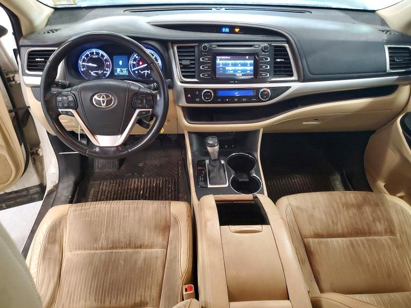 Photo 8 from auction – 2014 TOYOTA HIGHLANDER with VIN 5TDBKRFH5ES016705