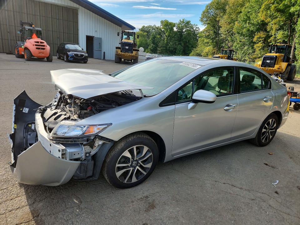 Foto 1 de la subasta – 2015 HONDA CIVIC con VIN 19XFB2F82FE255066