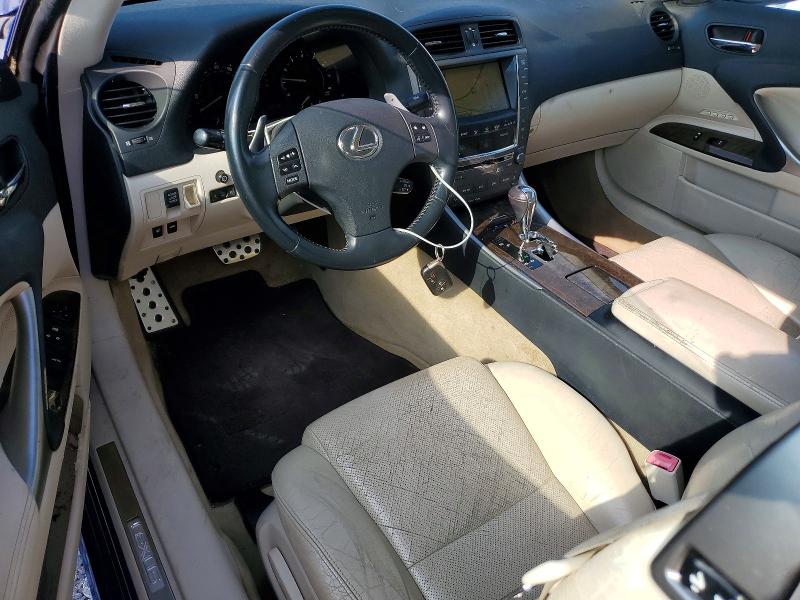 Photo 8 from auction – 2010 LEXUS IS with VIN JTHFE2C21A2503030