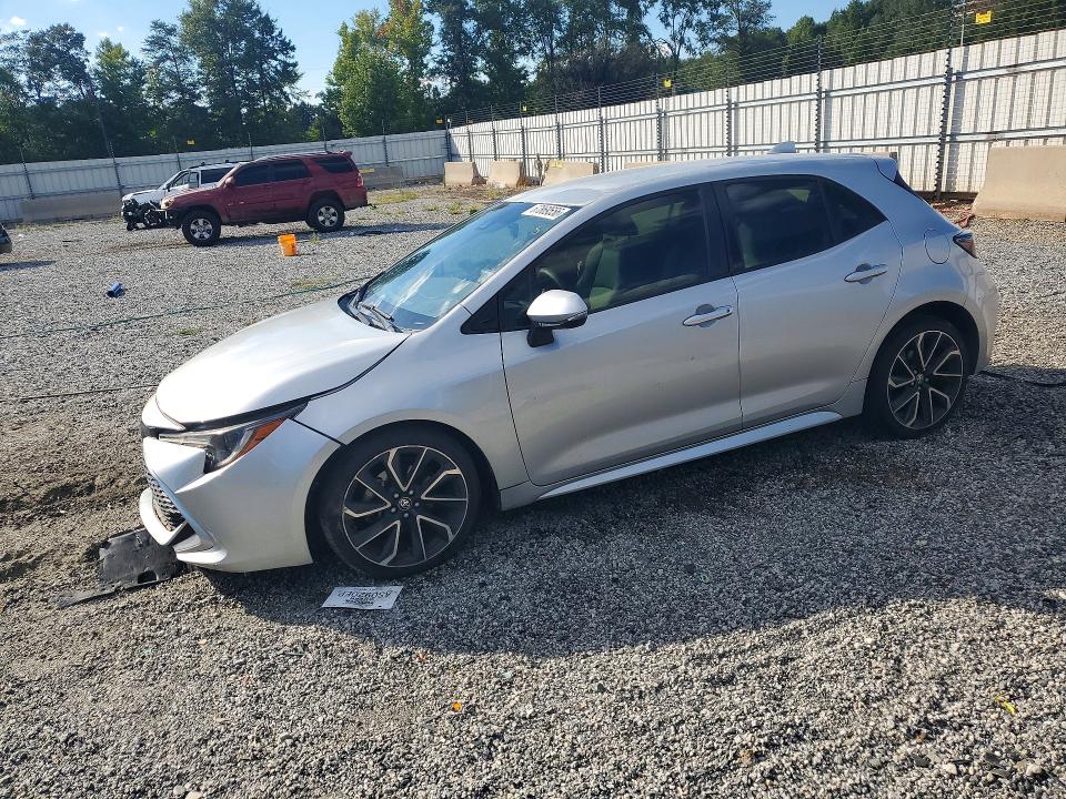 TOYOTA COROLLA HATCHBACK 2019 with VIN JTNK4RBE4K3068227 - Photo from auction