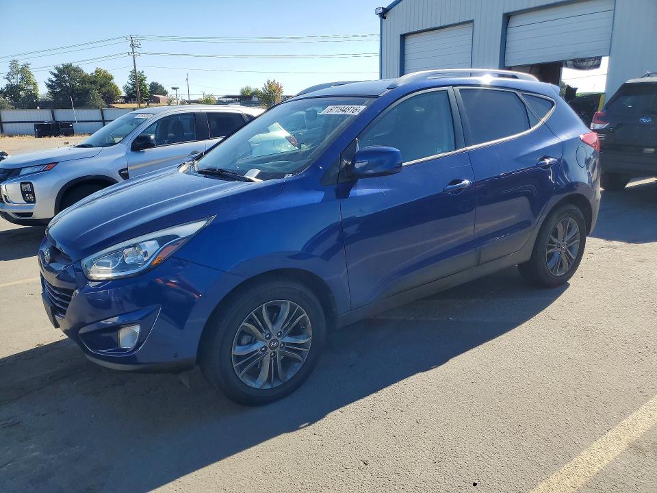 HYUNDAI TUCSON 2014 with VIN KM8JUCAG7EU829066 - Photo from auction