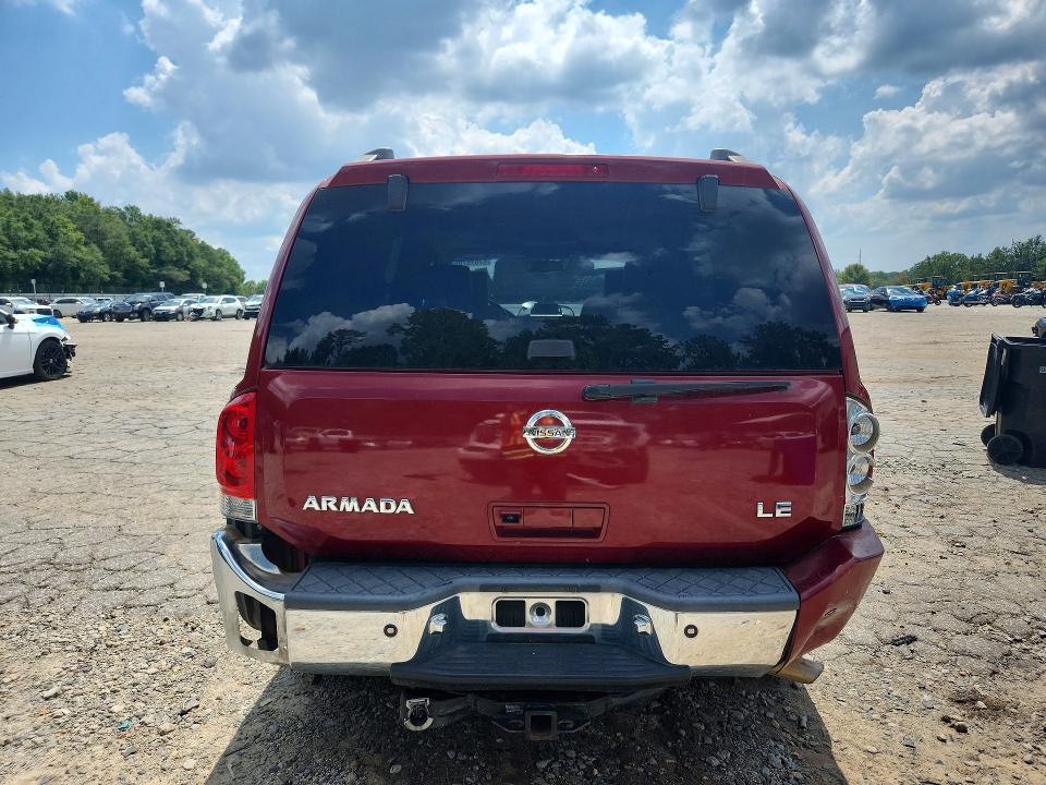 Photo 6 from auction – 2007 NISSAN ARMADA with VIN 5N1BA08C07N700503