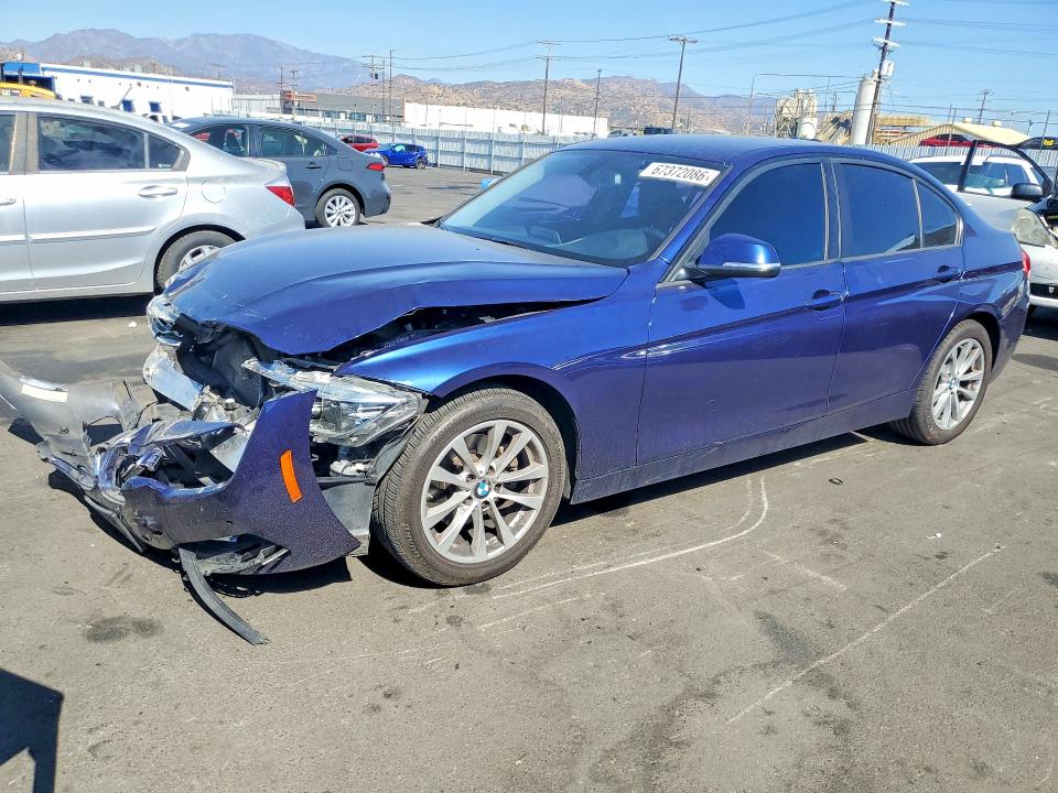 BMW 320 2018 with VIN WBA8E1G58JNU91978 - Photo from auction