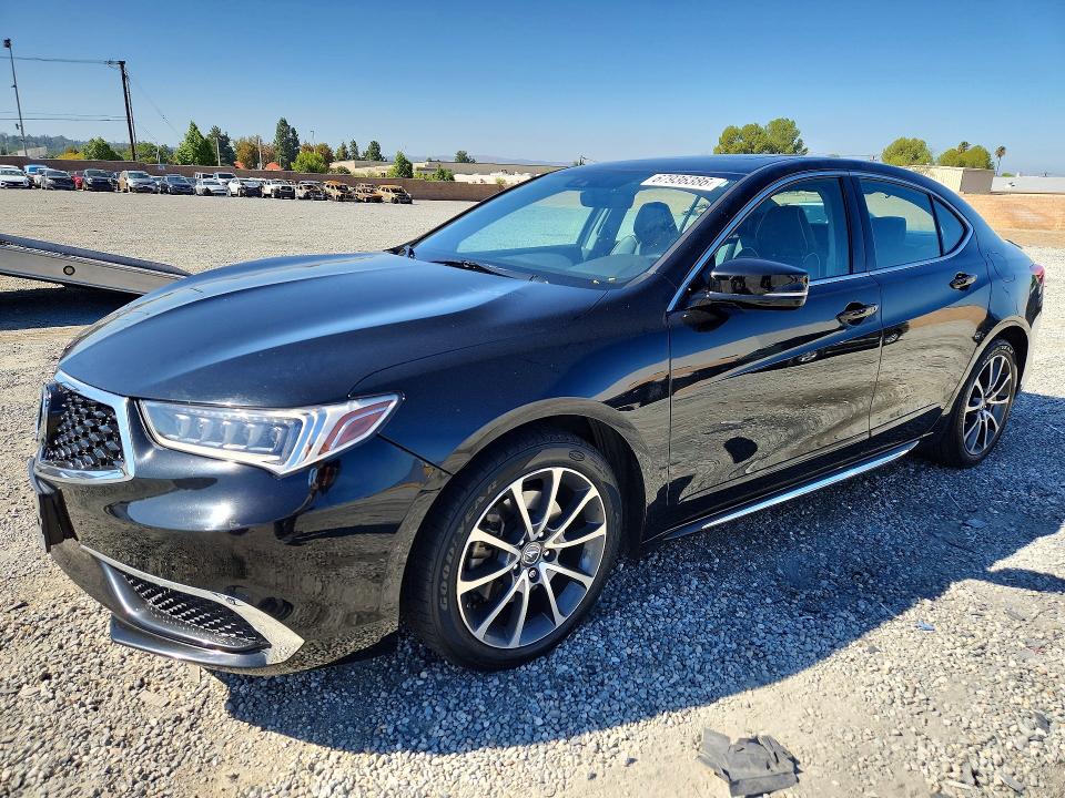 ACURA TLX 2018 with VIN 19UUB2F55JA003967 - Photo from auction