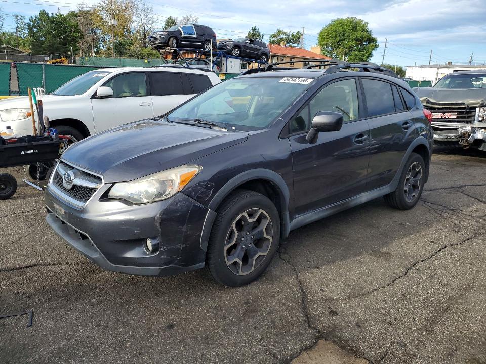 SUBARU XV CROSSTREK 2014 with VIN JF2GPAWC4EH327920 - Photo from auction