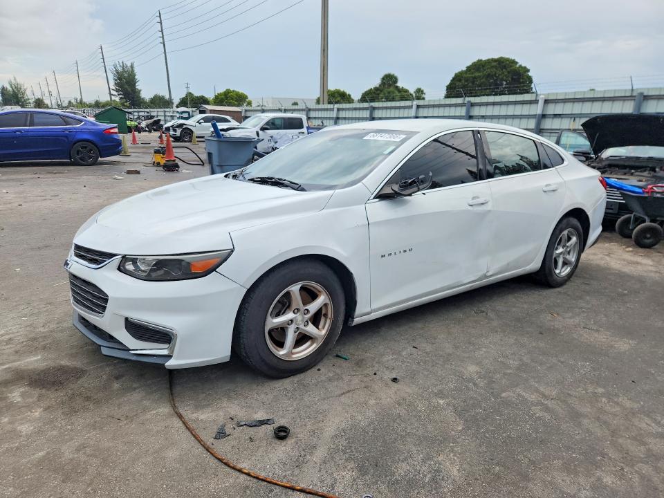 CHEVROLET MALIBU 2017 with VIN 1G1ZB5ST3HF284781 - Photo from auction
