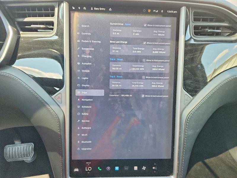 Photo 9 from auction – 2018 TESLA MODEL X with VIN 5YJXCDE25JF133847