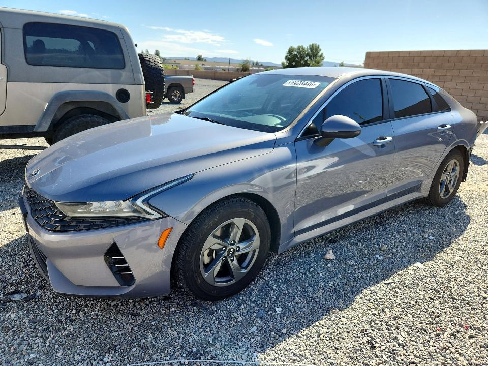 KIA K5 2021 with VIN 5XXG14J20MG050212 - Photo from auction