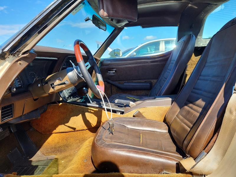 Photo 7 from auction – 1978 CHEVROLET CORVETTE with VIN 1Z87L8S432258
