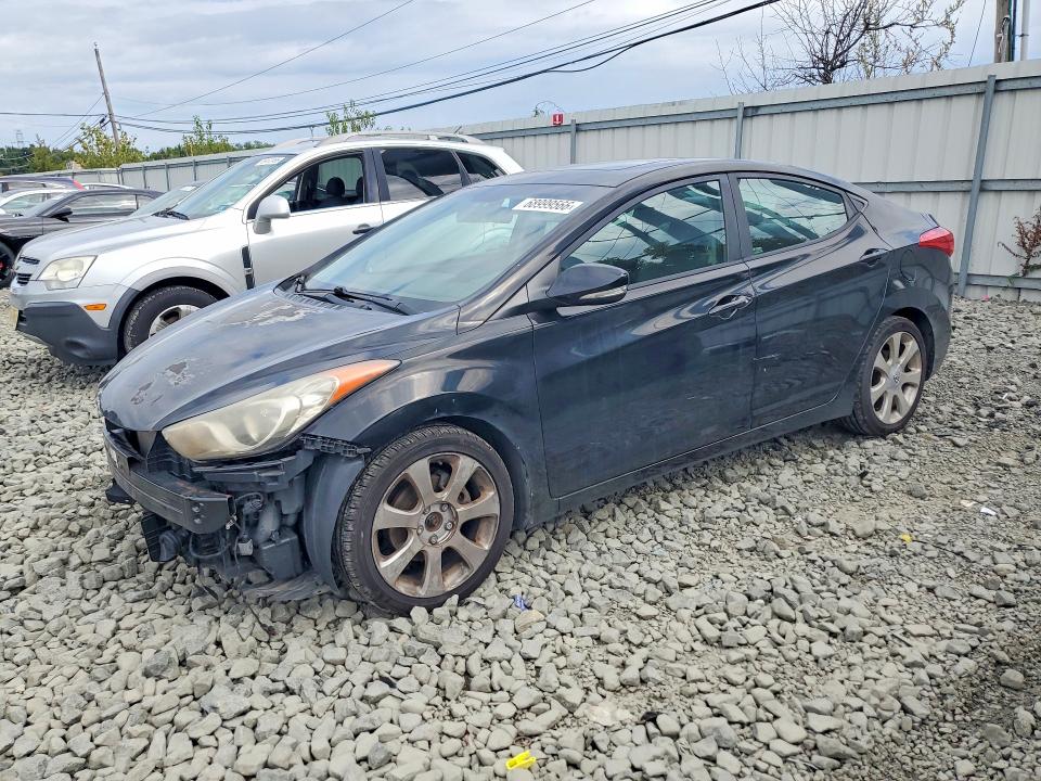 HYUNDAI ELANTRA 2012 с VIN KMHDH4AE6CU187099 - Снимка от търг