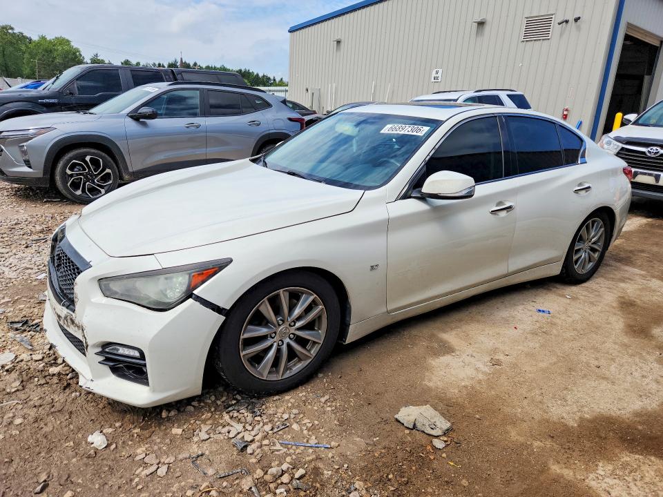 Photo 1 from auction – 2014 INFINITI Q50 with VIN JN1BV7AR7EM689828