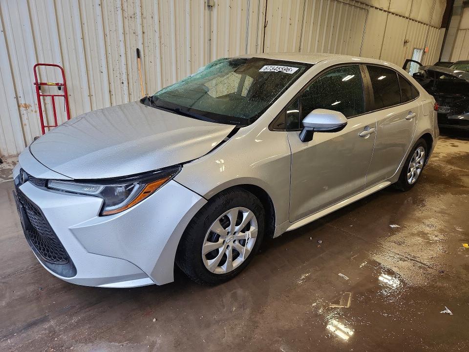 Photo 1 from auction – 2020 TOYOTA COROLLA with VIN 5YFEPRAE6LP060553