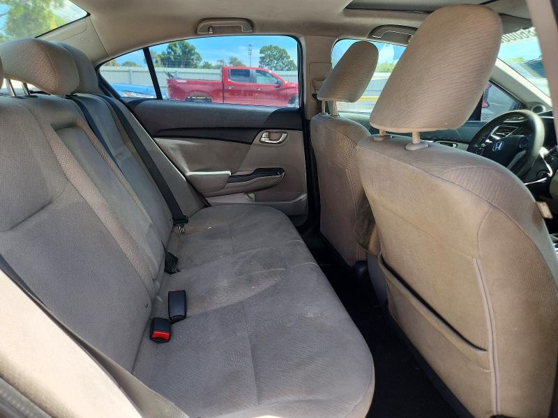 Photo 10 from auction – 2013 HONDA CIVIC with VIN 19XFB2F81DE015262