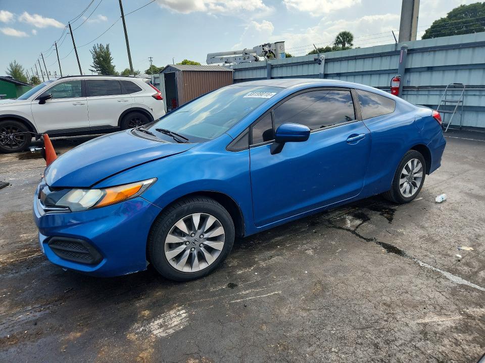 HONDA CIVIC 2014 with VIN 2HGFG3B53EH507544 - Photo from auction