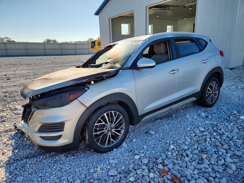 HYUNDAI TUCSON 2021 с VIN KM8J3CALXMU347108 - Снимка от търг