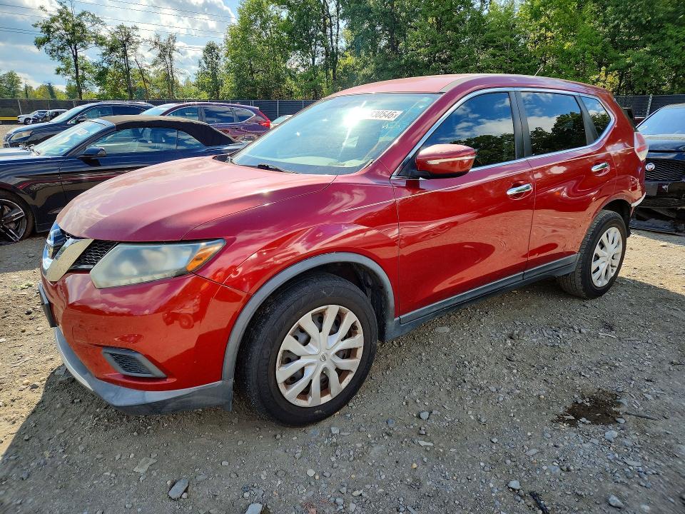 NISSAN ROGUE 2015 с VIN KNMAT2MTXFP502929 - Снимка от търг
