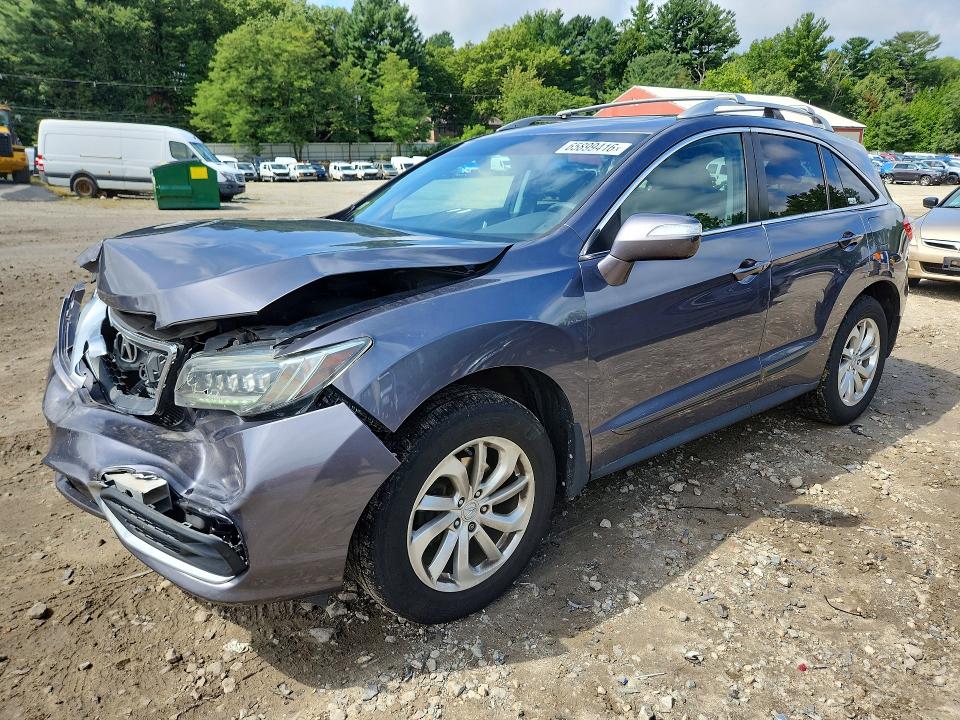 ACURA RDX 2017 с VIN 5J8TB4H50HL001370 - Снимка от търг