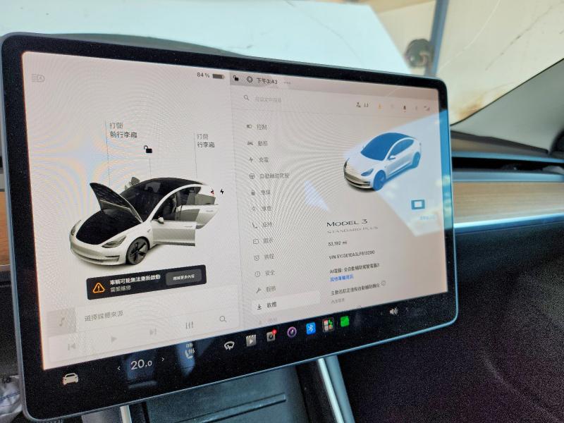 Снимка 9 от търг – 2020 TESLA MODEL 3 с VIN 5YJ3E1EA3LF613290