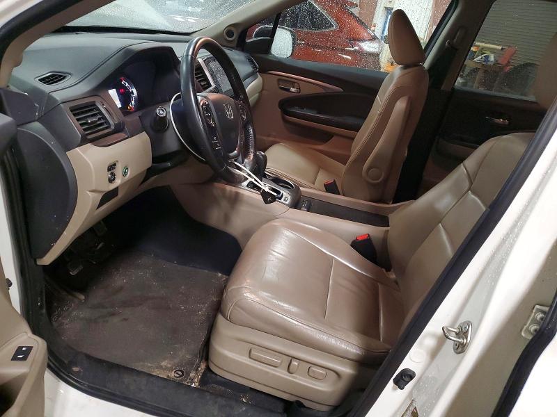 Photo 7 from auction – 2016 HONDA PILOT with VIN 5FNYF6H52GB013431
